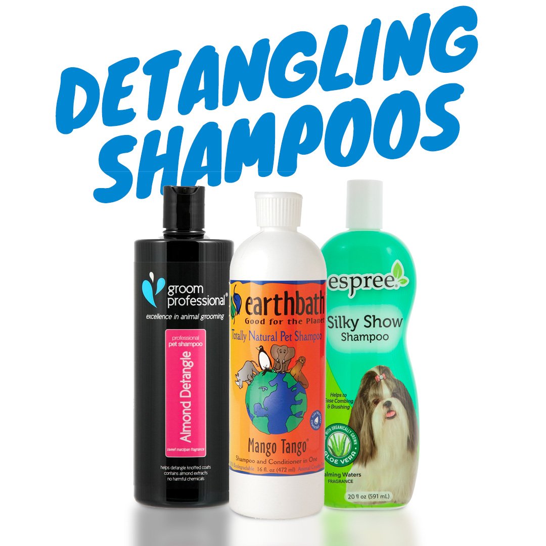 Detangling shampoos