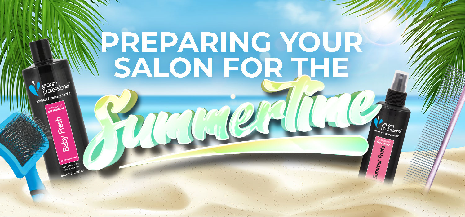 preparing your salon for the summertime on a beach