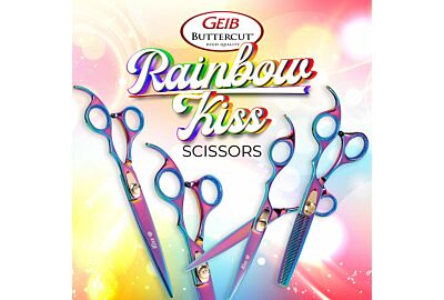 Geib Gold Rainbow Kiss Scissor Range