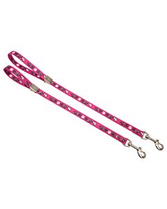 Show Tech Grooming Noose with Pawprint - Hot Pink