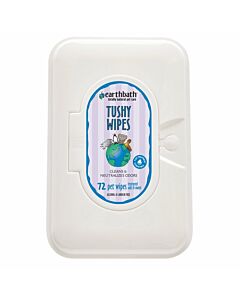 Earthbath Tushy Wipes 72 Pack