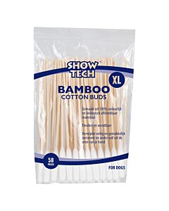 Show Tech Bamboo Cotton Buds 50 Pcs - XL