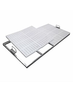 Complete Tread Plate For Bath (Frame & Plastic)