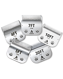 Andis CeramicEdge snap on dog grooming blades for A5 clippers
