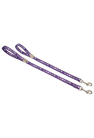 Show Tech Grooming Noose with Pawprint - Purple