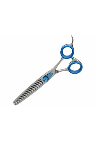 Groom Professional Blue Quartz Blender Scissor - 46 Tooth