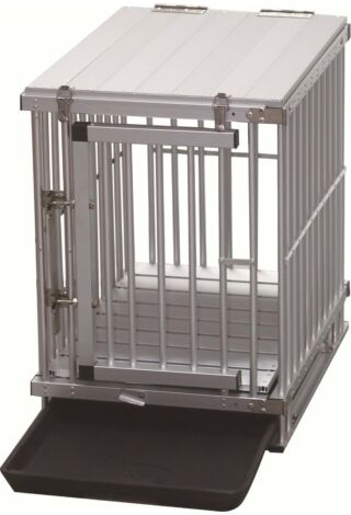 Groom Professional Top Grade Stainless Steel Waiting Cage Medium
