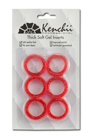 Kenchii 6 Pack Thick Finger Inserts - Pink