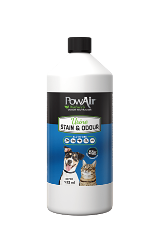 PowAir Pet Urine Stain & Odour Spray Refill 922ml