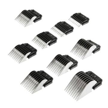 Heiniger 9 Pce Metal Snap On Comb Set