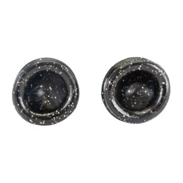 Show Tech Scissor Training Ring 2 Pcs - Black Glitter