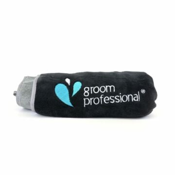Groom Professional Coral Fleece Towel Grey