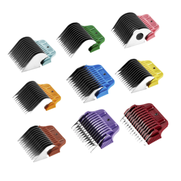 Heiniger Set Of 10 Metal Attachment Combs for W Blades