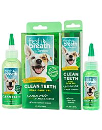 Tropiclean Fresh Breath Clean Teeth Gel Range