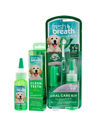 Tropiclean Fresh Breath Oral Care Kit For Puppies