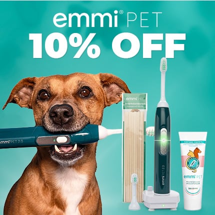 10% off Emmi Pet Dog Tooth Brush