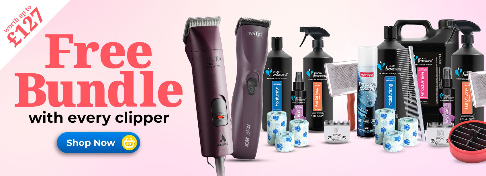 Buy a clipper and receive a free bundle