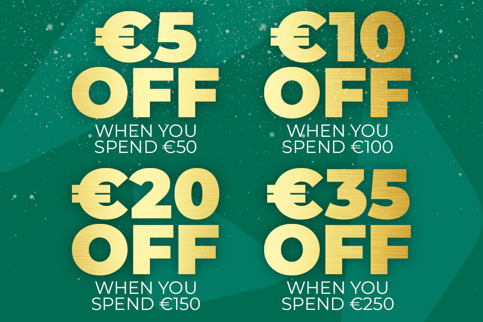 christies offer. €5 Off €50, €10 Off €100, €20 Off €150, €35 off €250