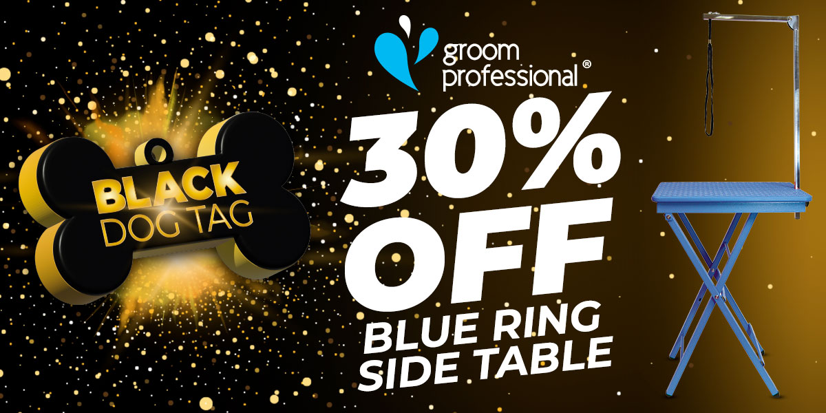 30% off GP Ringside table blue 
    
              