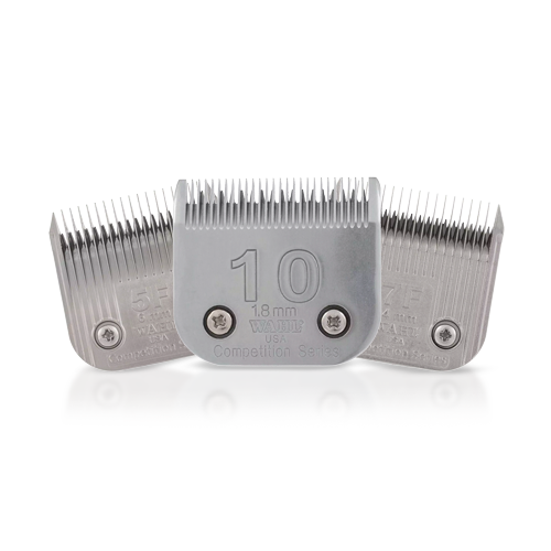 Wahl Competition Blade Range for A5 dog grooming clippers are a high quality, heat-treated, carbon steel blade