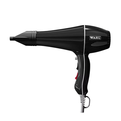 Wahl Powerdry Handryer in Black is a 2000w dog grooming dryer that Creats a sleek and shiny drying experience that ensures to withhold your hair's natural moisture and protects against heat damage.