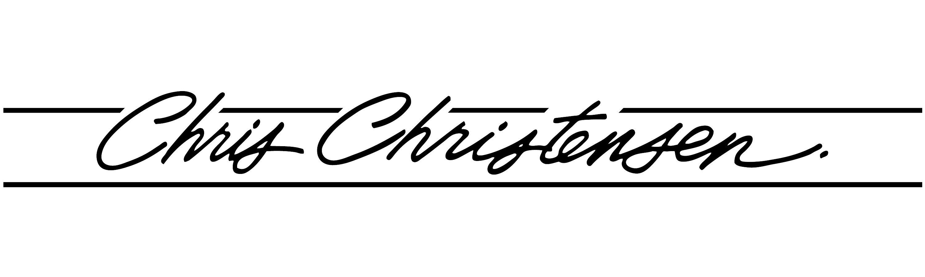Chris Christensen logo. Professional Dog Grooming Products