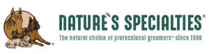 Natures Specialties logo. Professional Dog Grooming Products