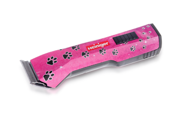 Heiniger Saphir Dog Grooming Clipper Pink Paws Edition