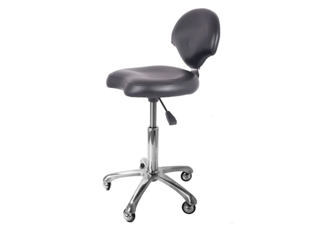 Dog Grooming Salon Stool. Comfort support with non-clog wheels