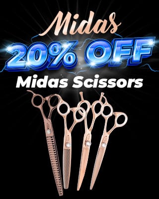 Promotional poster to illustrate 20% off Midas Scissors Lightning Deal 