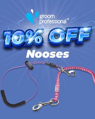 Promotional poster to illustrate 10% off Groom Professional Nooses Lightning Deal 