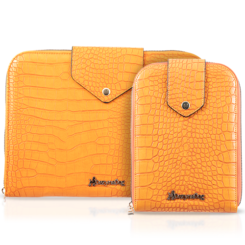 Shop DezynaDog Croc Scissor Case Orange