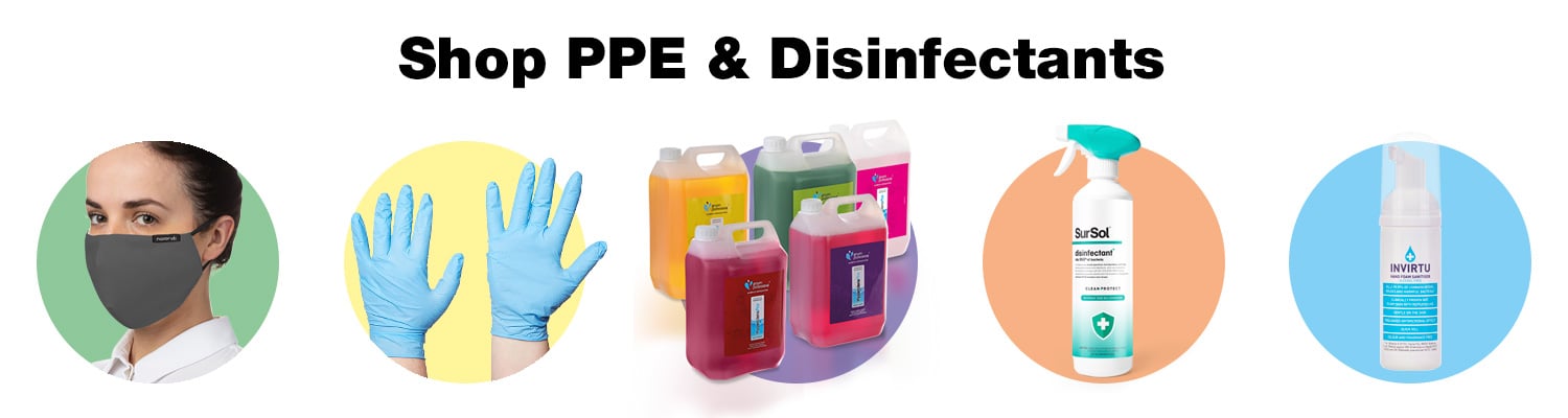 Shop PPE and Disinfectants