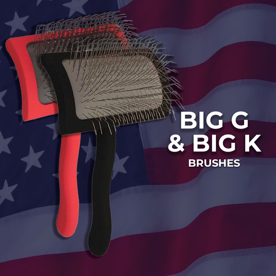 Big G & Big K Slicker Brushes 