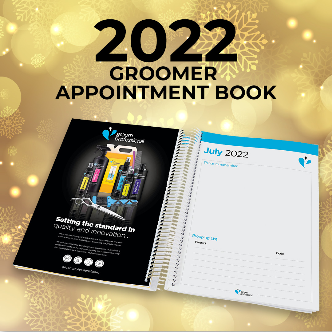 groom professional appointment planner 2022