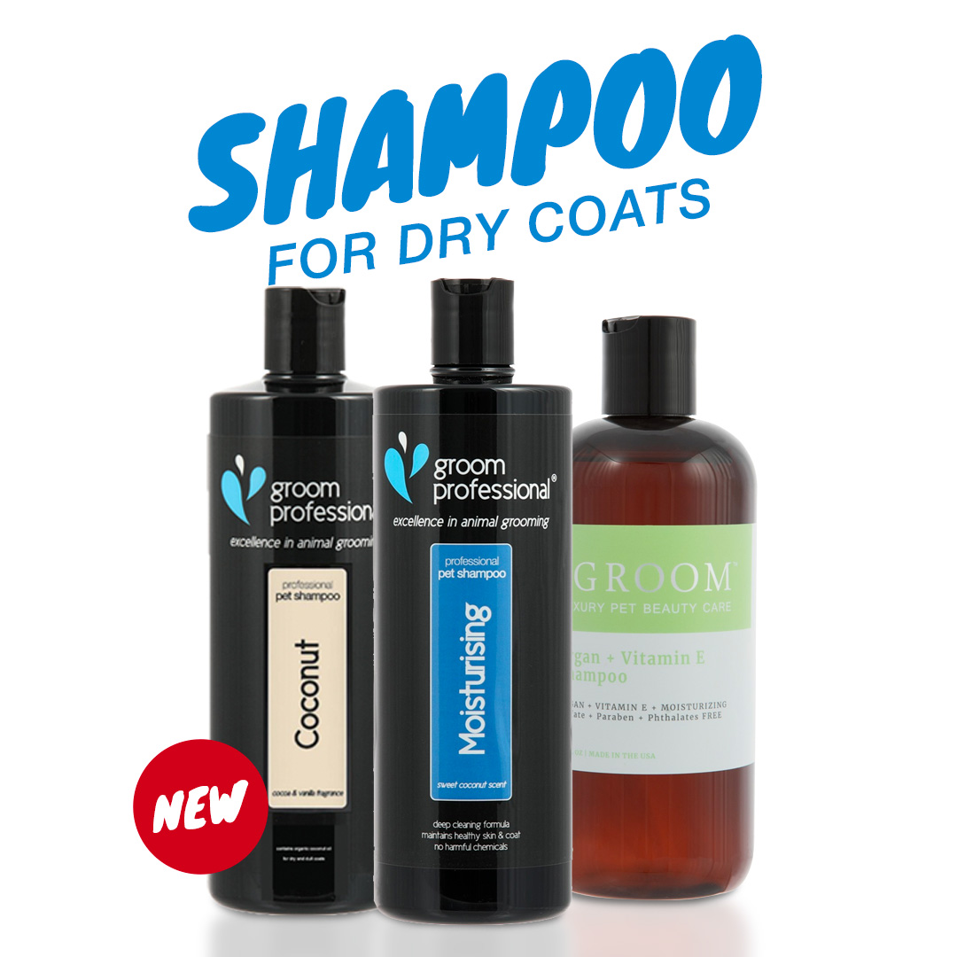 Shampoo for dry coats