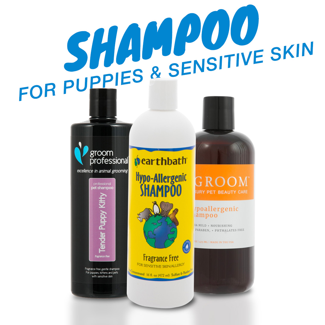 Shampoo for puppies and sensitive skin