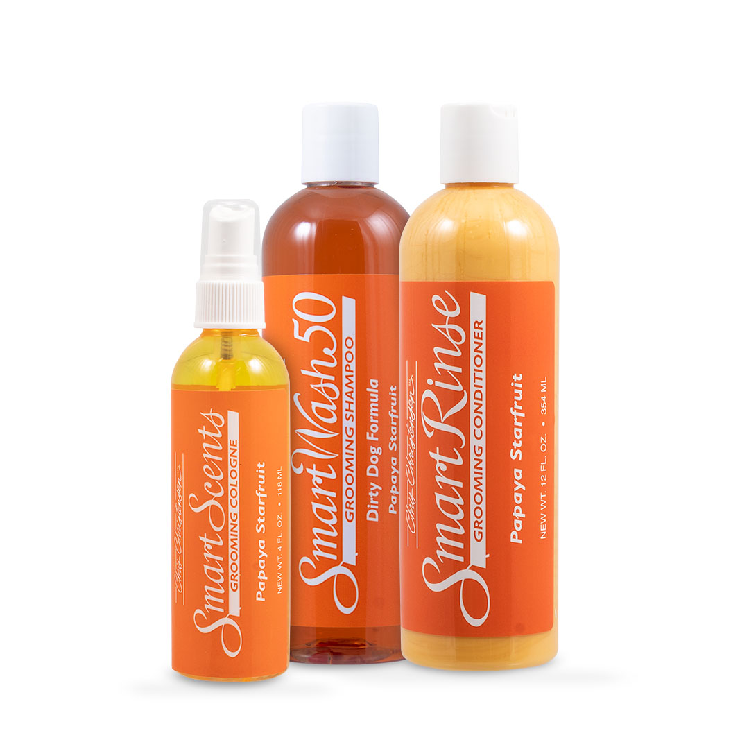 Chris Christensen Papaya Starfruit Shampoo, Conditioner, and Cologne