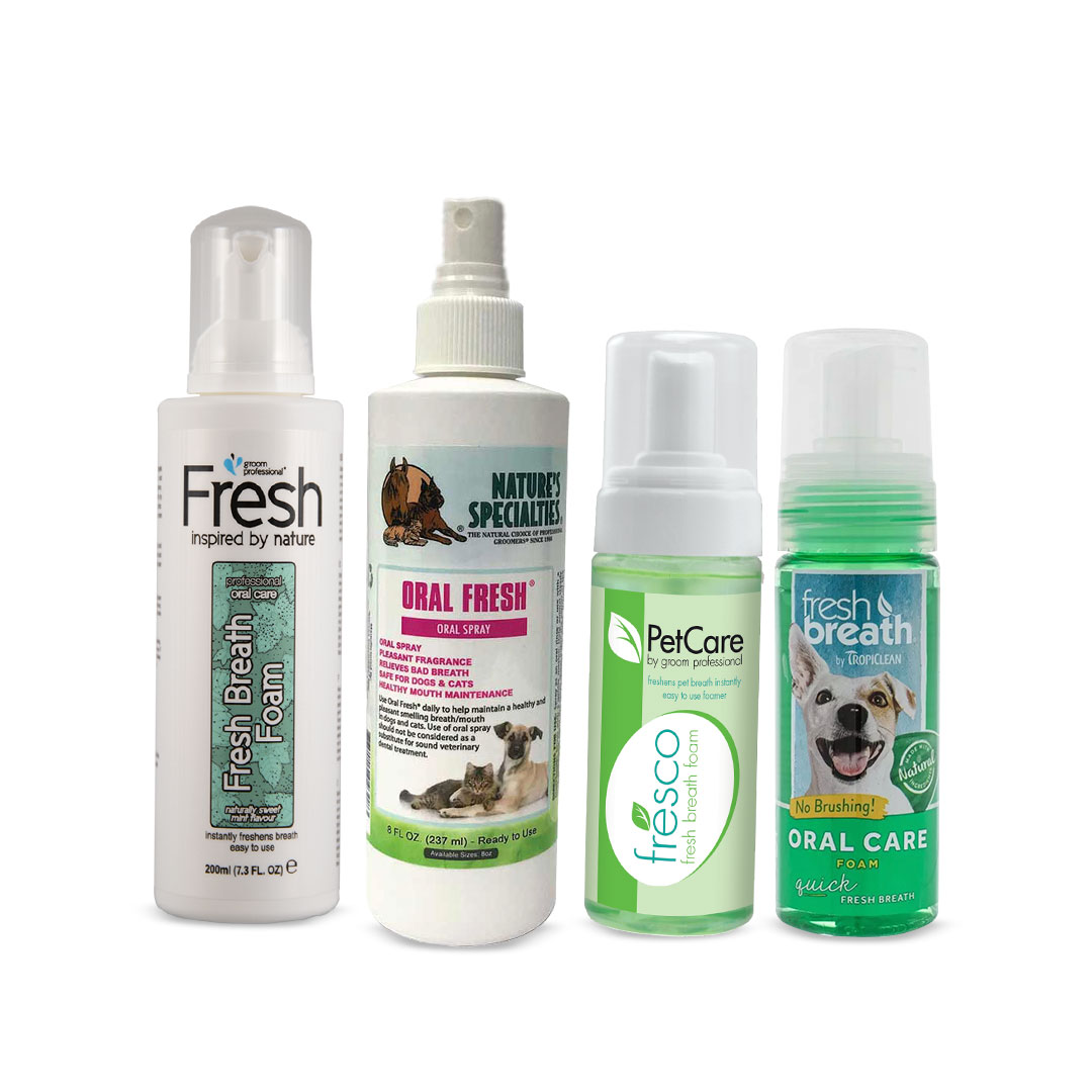 gels and foam for dogs teeth