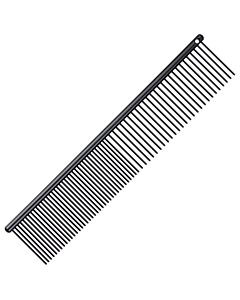Groom Professional Black Anti Static Fine/Coarse Comb 20cm