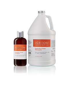 iGroom luxury pet beauty care Squeaky clean shampoo