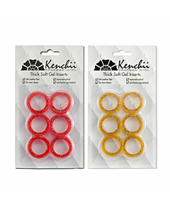 Kenchii 6er-Pack dicke Gummieinsatz für Scheren