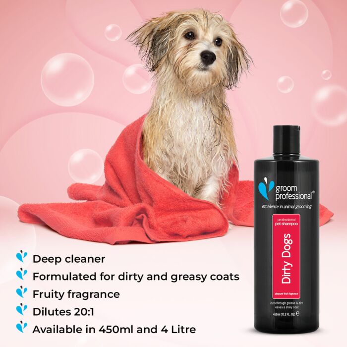 Groom Professional Dirty Dogs Hundeshampoo