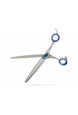Groom Professional Blue Quartz Chunker Scissor - 26 Tooth