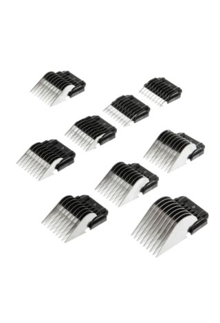 Heiniger 9 Pce Metal Snap On Comb Set