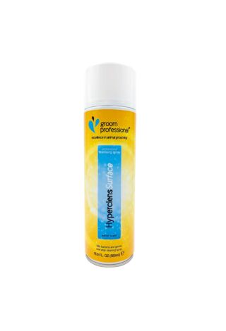 Groom Professional Hyperclens Sterilising Surface Spray Lemon 500ml (Aerosol)