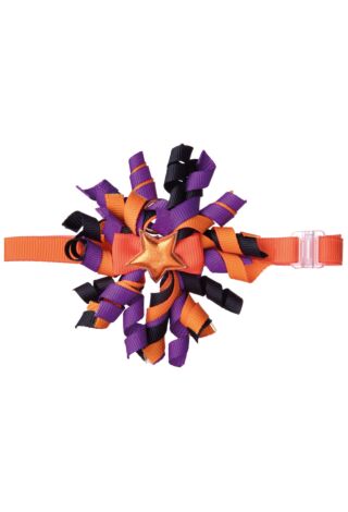 Groom Professional Swirly Bow Collar Halloween 10Pk