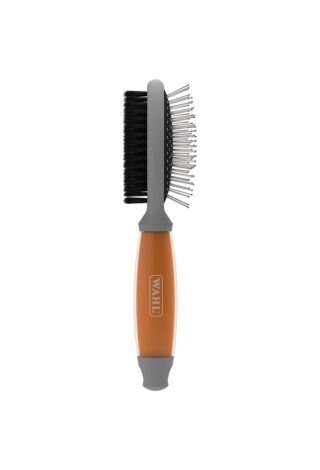 Wahl Double Sided 2In1 weiche Brush With Non-Slip Handle