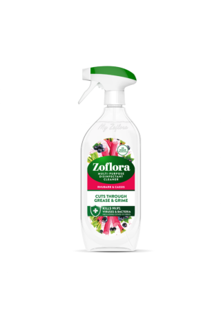 Zoflora Rhubarb And Cassis Multi Purpose Disinfectant 800ml