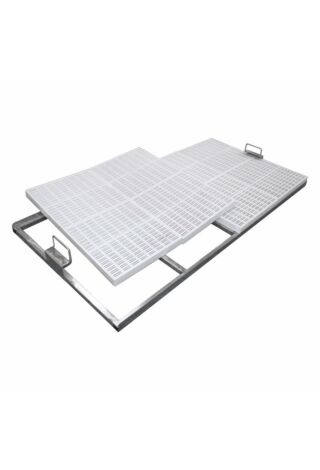 Complete Tread Plate For Bath (Frame & Plastic)